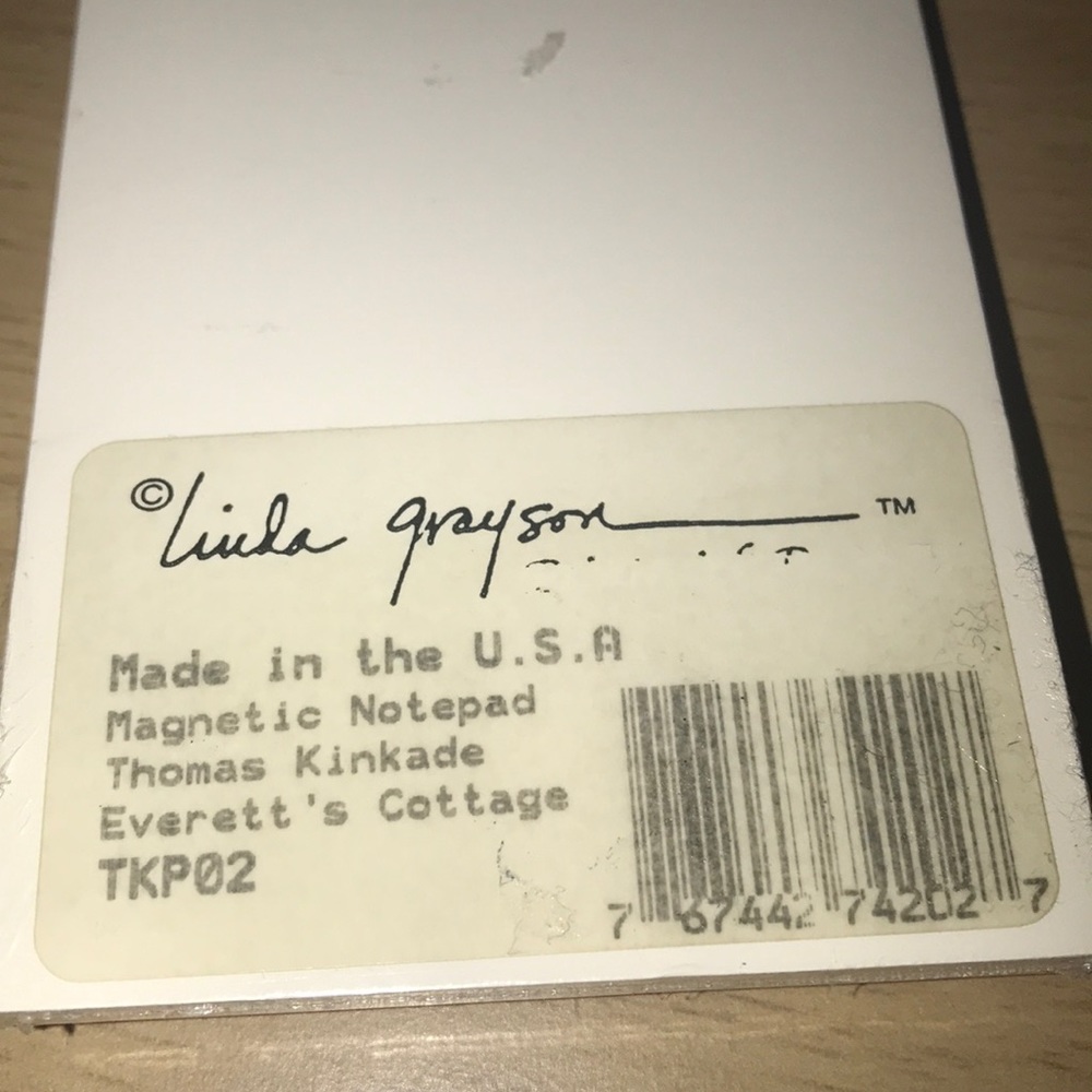 NWT Thomas Kinkade Notepad - Picture 5 of 7
